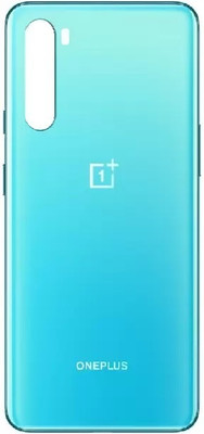 SLPPK ONEPLUS NORD (GLASS) WITH PROPER LOGO Back Panel(MARBLE BLUE)