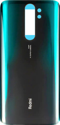 HQP for Xiaomi Redmi Note 8 Pro ( 2015105, M1906G7I, M1906G7G ) [ With Brand LOGO & Pre Installed Adhesive Tape ] Battery Back Glass Door Replacement Back Panel(Green)