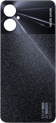 Flipkart SmartBuy Tecno Spark 9 Pro Back Panel(Quantum Black)