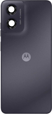 IncMart MOTOROLA Moto G04 HOUSING Ring Body Panel Glass, Key Full Panel(Black)