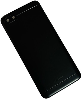 imbi Xiaomi Redmi 6A With Power and Volume Button Camera Glass Full Panel(Black)