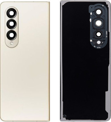 AL BAARI STORE for samsung z fold 4 Back Panel(beige)