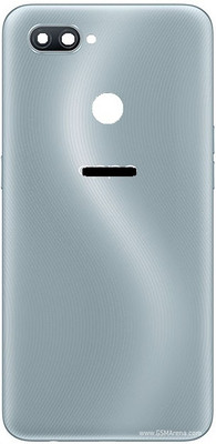 Kraze4blaze Oppo A11K (With Proper Logo) Back Panel(Flowing Silver)