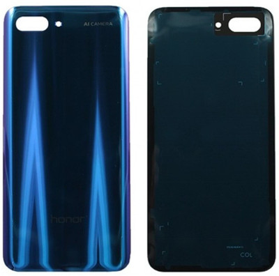 Kraze4blaze Honor 10 (Best Quality)(With Proper Logo)(Glass) Back Panel(Blue)