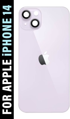 Safa Apple iPhone 14 With Camera Glass Back Panel(Purple)