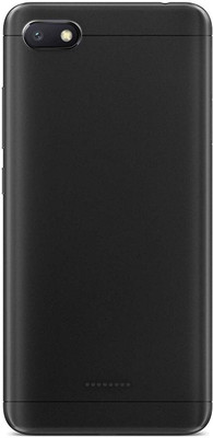 Flipkart SmartBuy Mi Redmi 6A Back Panel(Black)