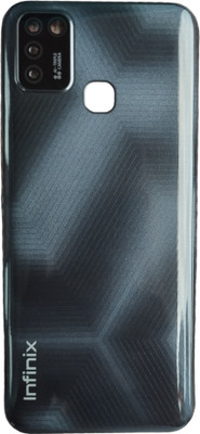 Purplesavvy INFINIX SMART 5 Back Panel(MIDNIGHT BLACK)