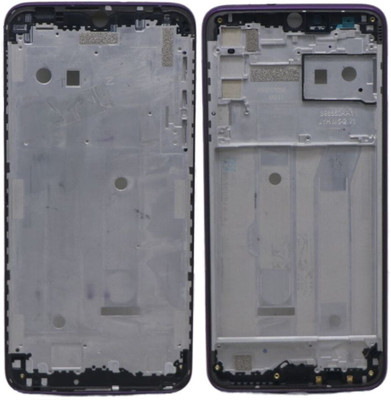 Sandreezz Motorola One Macro (Original Front Housing LCD Frame) Front Panel(Purple)