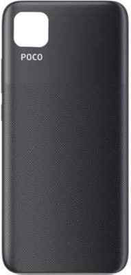 SPAREWARE REDMI Poco C3 -Black Back Panel(Black)
