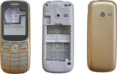 Pacificdeals Samsung Metro B313 B313e Housing Body With Keypad Full Panel(Gold)