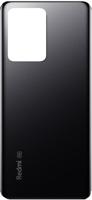Sandreezz Xiaomi Redmi Note 12 Pro+ 5G (Glass) (with Proper Logo) Back Panel(Obsidian Black)