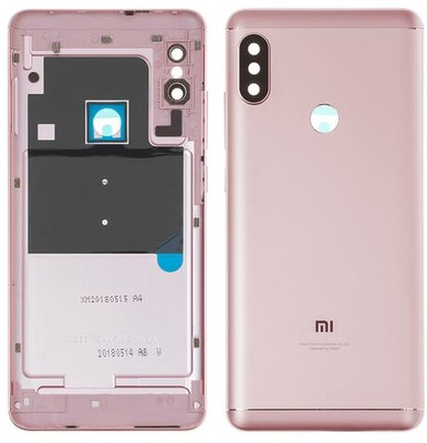 Sandreezz Xiaomi Redmi Note 5 Pro with Proper Logo (with Side Volume Power Buttons) Back Panel(Rose Gold)