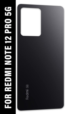SUFO Redmi Note 12 Pro 5G Back Panel(Onyx Black)