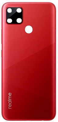 KezeMize Realme C12 (with Proper Logo) (Best Quality) Back Panel(Red)
