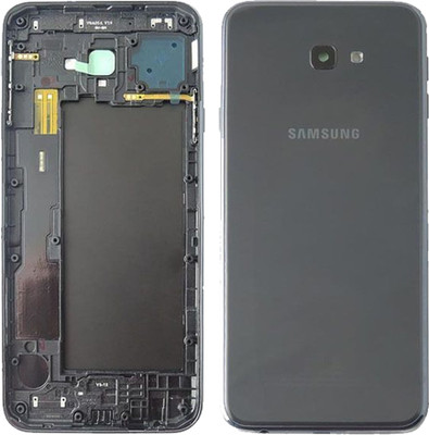 REOTEL SAMSUNG Galaxy J4 Plus - Black (MIDDLE RING + BACK PANEL) Back Panel(Black)