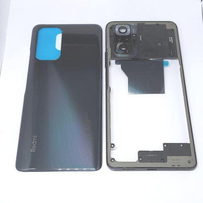 AceKing Redmi Mi Redmi Note 10 Pro Back Panel(Black)