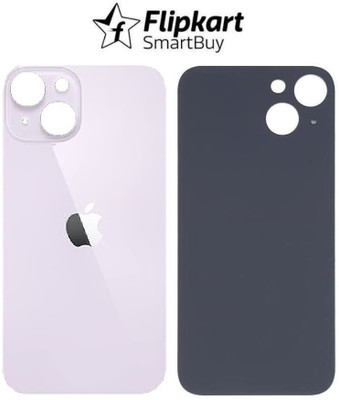 Flipkart SmartBuy Apple iPhone 14 Premium Quality (Glass) Back Panel(Purple)