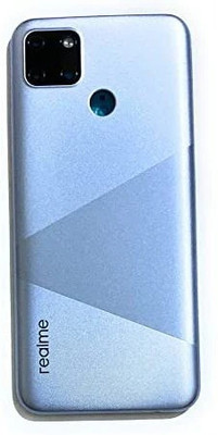 Sparevilla REALME Back Door Panel Back Body Housing Panel Back Glass Body Realme C12 : Silver Back Panel(Silver)