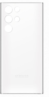 Sandreezz Samsung Galaxy S22 Ultra (5G) (with Proper Logo) Back Panel(Phantom White)
