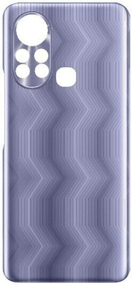 SRaccessories Infinix hot 11s with side keys botten Back Panel(purple)