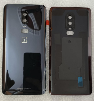 SPAREWARE ONEPLUS Oneplus 6 (With Lens) Back Panel(Mirror Black)