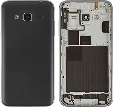 imbi Samsung J3 2016 Power and Volume Button Camera Glass Full Panel(Black)