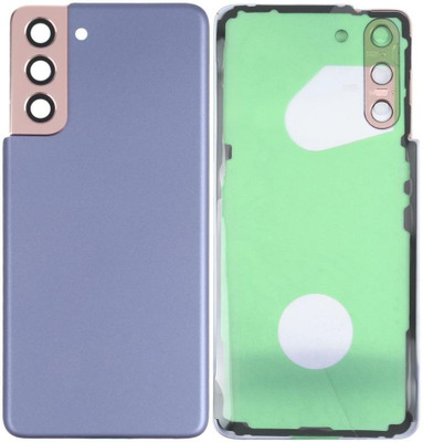 SPAREWARE Samsung Samsung Galaxy S21 -Purple (WITH CAMERA LENS) Back Panel(Purple)