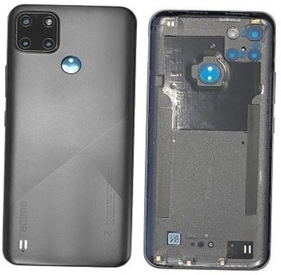 KezeMize Realme C21Y (with Proper Logo) Back Panel(Grey)