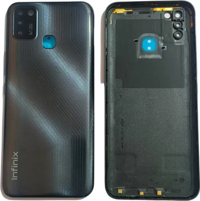 Flipkart SmartBuy Infinix Smart 5 ( X657B ) With Side Volume & Power Buttons Back Panel(Black)