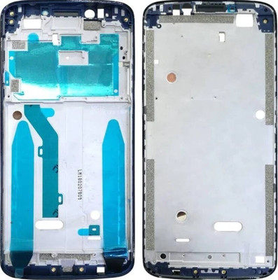 Sandreezz Motorola Moto G6 Play (Original Front Housing LCD Frame) Front Panel(Black)