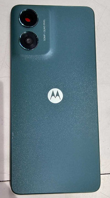 IncMart MOTOROLA Moto G04 HOUSING Ring Body Panel Glass, Key Full Panel(Green)