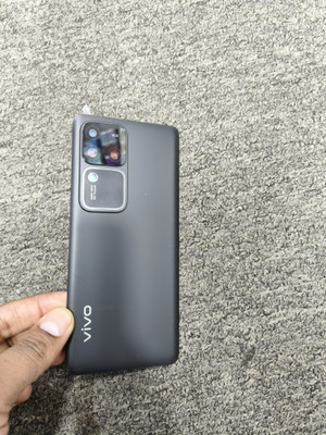 BrewingQ Vivo Vivo V30 Pro(Glass) Back Panel(Noble Black)