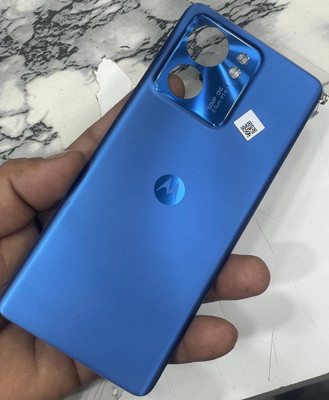 SRaccessories Moto EDGE 40 Back Panel(Blue)