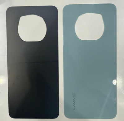 HNVIEW LAVA YUVA 5G BACK GLASS GLASS PANEL WITH LOGO AND COMAPTIBLE Back Panel(Light GREEN)