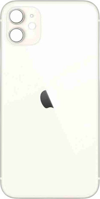 MJ PREMIUM QUALITY Mj primum quality Apple iphone 11 Back Panel(White)