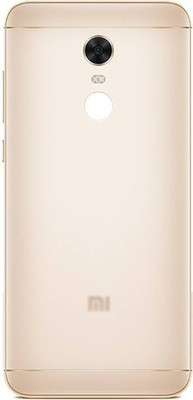 SRaccessories Redmi Note 5 Back Panel(Gold)