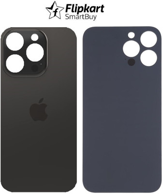 Flipkart SmartBuy Apple iPhone 14 Pro Max Premium Quality (Glass) Back Panel(Space Black)