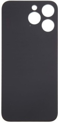 Kraze4blaze Apple IPhone 15 Pro (With Proper Logo) Back Panel(black)