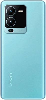 FLOUNDER VIVO V25 PRO (GLASS) WITH CAMERA RING LENS Back Panel(BLUE)