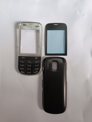 AABLUE ENTERPRISES NOKIA ASHA 202 ASHA 202 BODY FROUNT & BACK Front & Back Panel(BLACK)