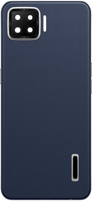 Kraze4blaze Oppo F17 (With Lens and Proper Logo) Back Panel(Navy Blue)