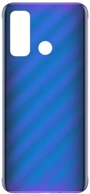 Kraze4blaze Tecno Pouvoir 4 (With Proper Logo) Back Panel(Blue)
