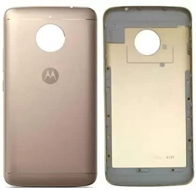 imbi Motorola Moto E4 Plus (4th Gen.) XT176, XT1773, XT1770 With Power And Volume Button Back Panel(Gold)
