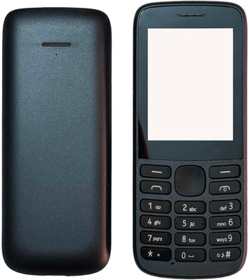 imbi Nokia 215 4G (2020) Front Back Body With Keypad Front & Back Panel(Black)