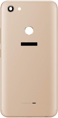 Kraze4blaze Vivo Y81 (With Lens and Proper Logo) Back Panel(Gold)