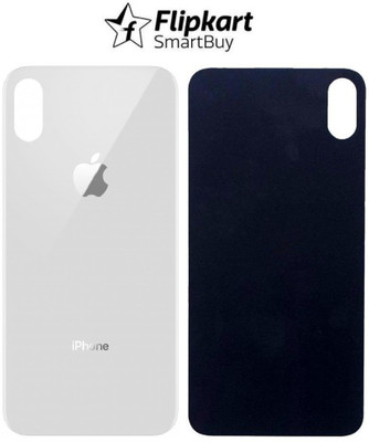Flipkart SmartBuy Apple iPhone XS Max Premium Quality (Glass) Back Panel(Silver)