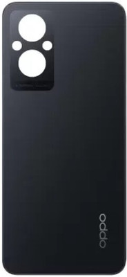 Sandreezz Oppo F21 Pro (with Proper Logo) Back Panel(Cosmic Black)