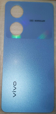 SRaccessories Vivo Y100 matte (5G) Glass Back Panel(Pacific Blue)