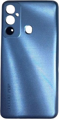 Sandreezz Tecno Pop 6 Go (BE6) (with Proper Logo) Back Panel(Ice-crystal Blue)