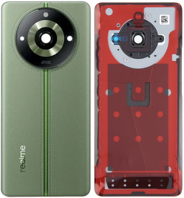 Unique4Ever realme 11 Pro (5G) With Camera Ring Back Panel(Oasis Green)